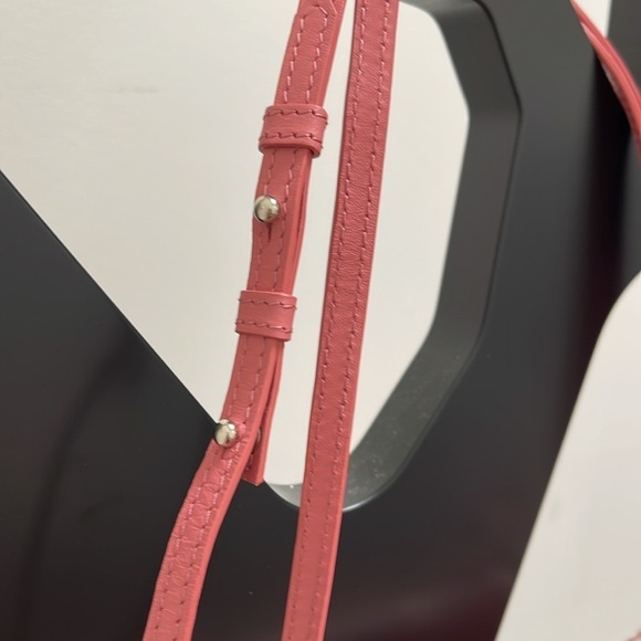 MARQUES ALMEIDA Pink Ostrich Feather and Leather purse bag NEW - Picture 4 of 12